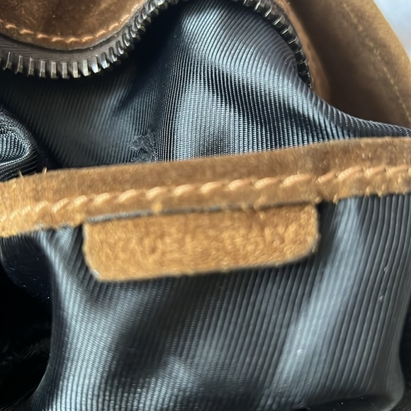 Burberry Authentic Suede Shoulderbag Fire - Picture 13 of 17